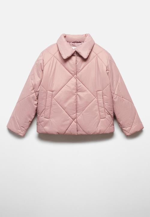MANGO - Coat presi - pink