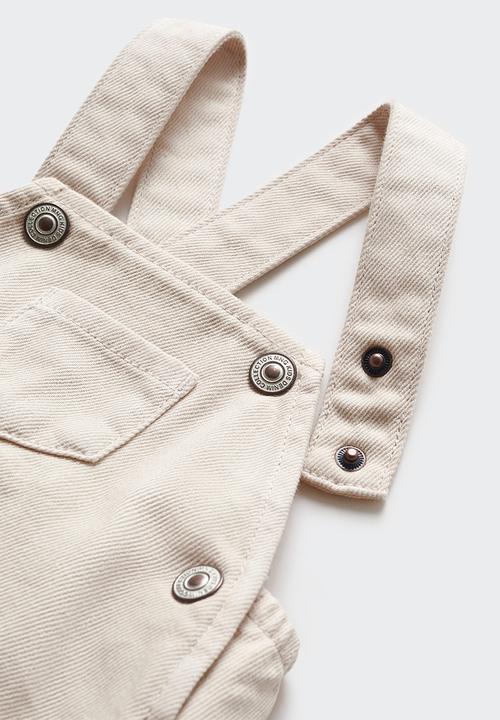 MANGO - Romper suit perla - beige