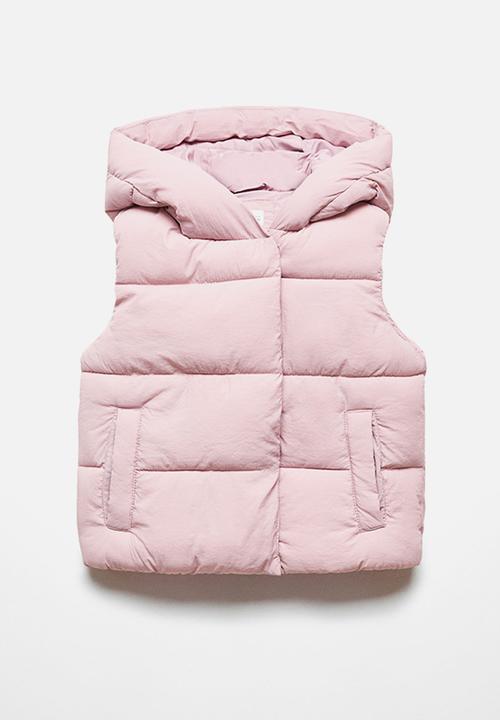MANGO - Waistcoat laurab - pink