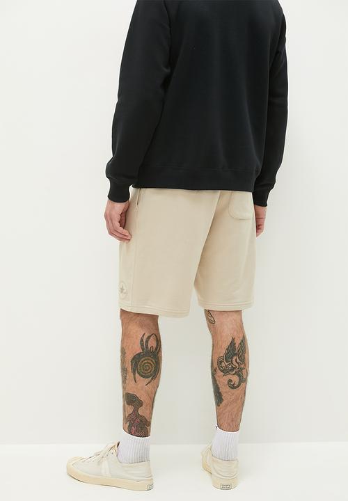 Converse - Converse go-to all star standard-fit shorts - beach stone / white