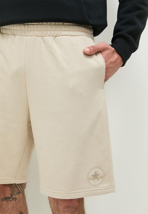 Converse - Converse go-to all star standard-fit shorts - beach stone / white