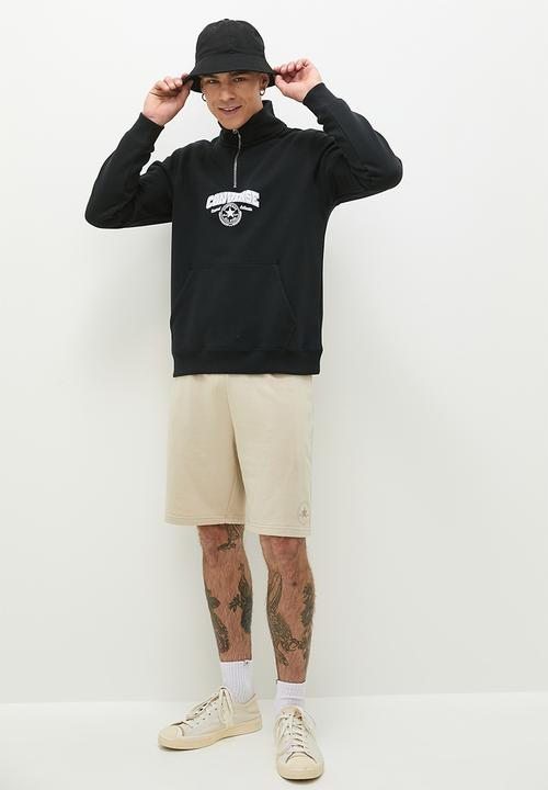 Converse - Converse go-to all star standard-fit shorts - beach stone / white