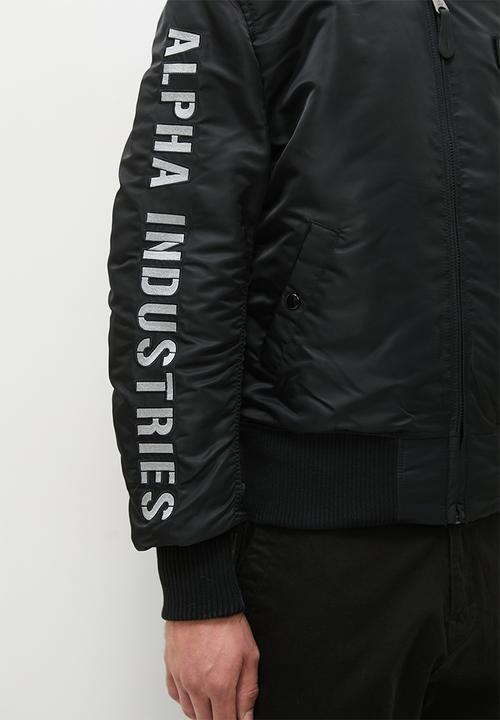 Alpha Industries - MA-1 Dtec Se - Black & Grey