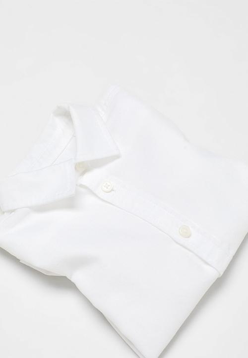 MANGO - Shirt oxfordb - whiite