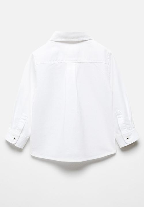 MANGO - Shirt oxfordb - whiite