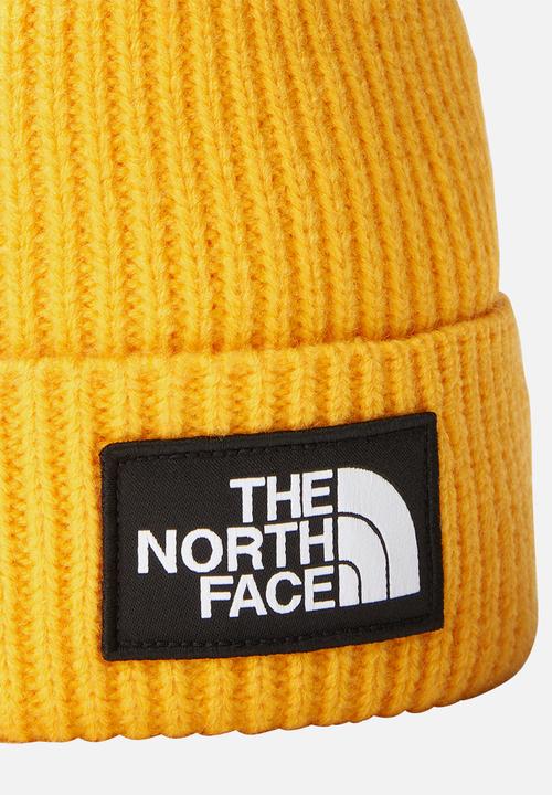 The North Face - Logo Box Cuffed Beanie - Summit Gold 