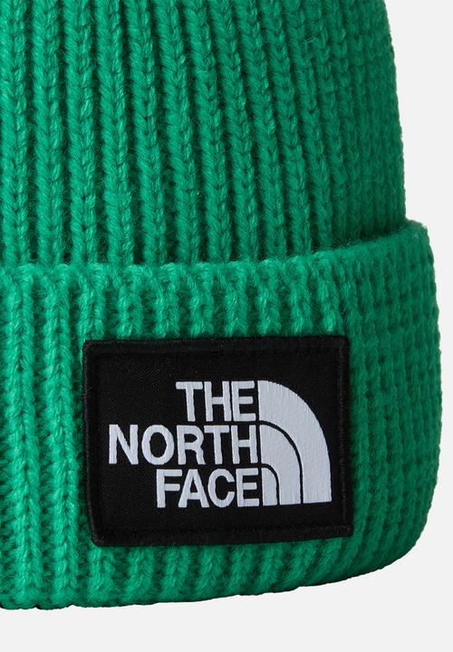 The North Face - Logo Box Cuffed Beanie - Optic Emerald 