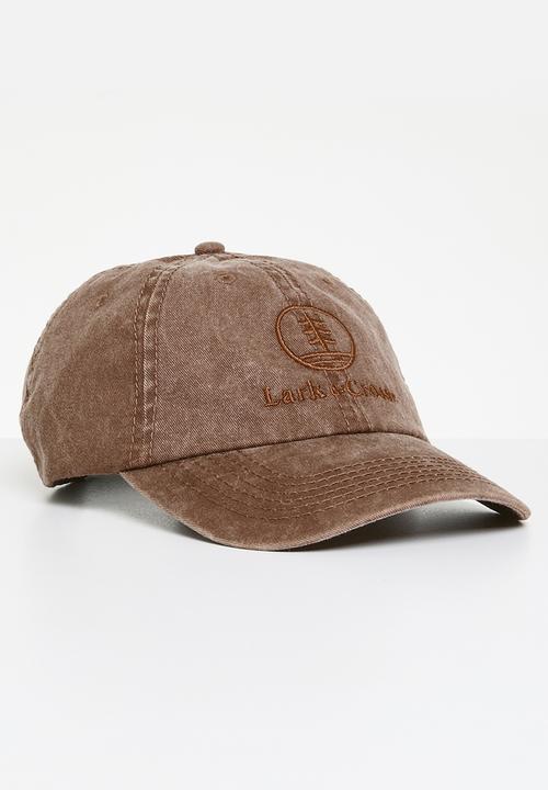 Lark & Crosse - Earl peak cap - brown