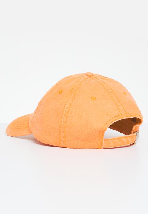 Lark & Crosse - Earl peak cap - orange