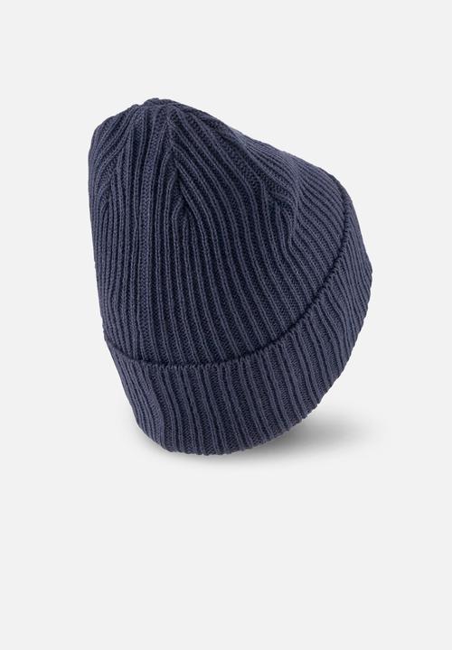 PUMA - Ribbed classic cuff beanie - peacoat