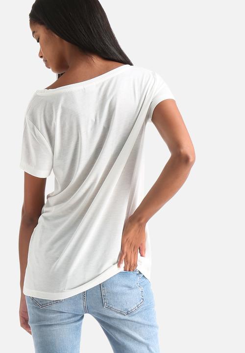 Jacqueline de Yong - Sky Print Tee