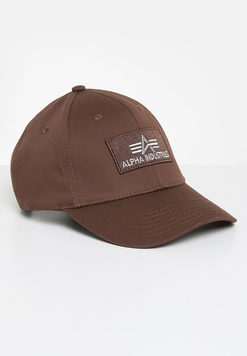 Alpha Industries - Alpha badge peak cap - brown
