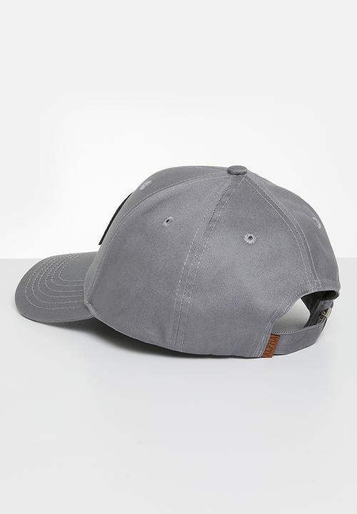 Alpha Industries - Alpha badge peak cap - grey