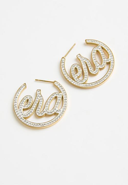 ERA by DJ Zinhle - Era Logo Mini Luxe Hoop - Gold