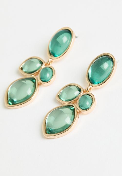 Superbalist - Tania statement earring - green