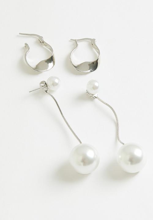 Superbalist - Zoey earring set - silver