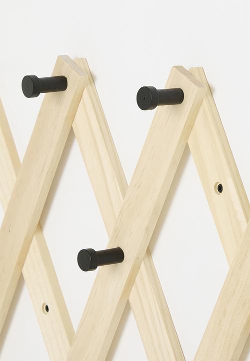 Storage Solutions - Constatina wall hook - black & natural
