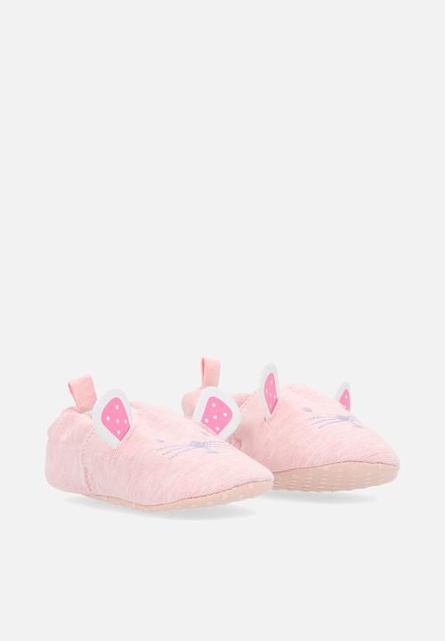 Pop Candy - Animal print slippers - pink
