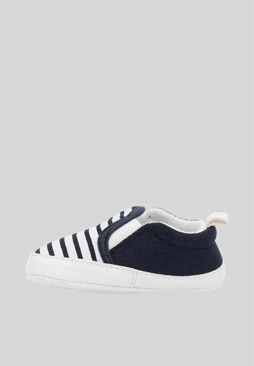 Pop Candy - Slip on sneakers - blue & white