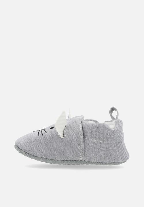 Pop Candy - Animal print slippers - grey