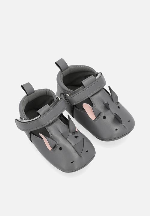 Pop Candy - Rhino print shoes - grey