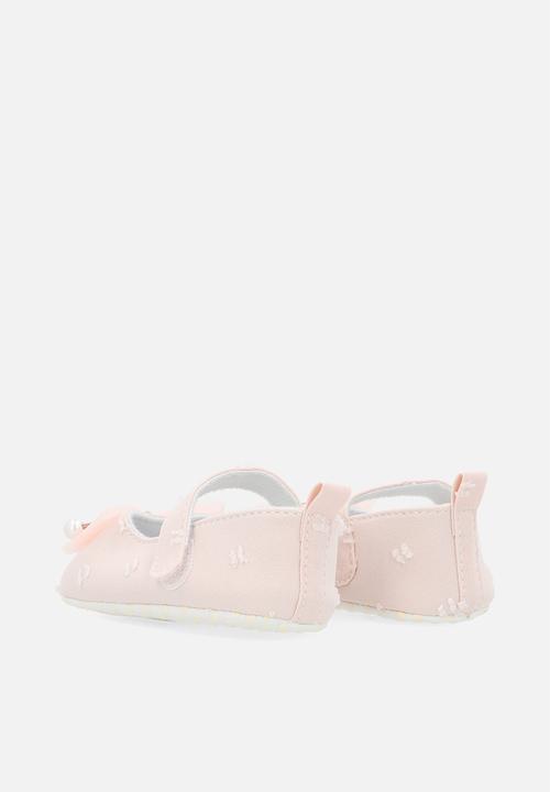 Pop Candy - Bowknot pearl pumps - pink