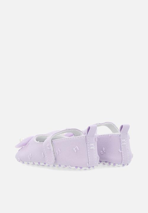 Pop Candy - Bowknot pearl pumps - lilac