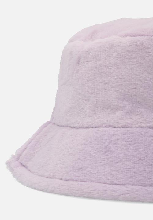 Pop Candy - Faux fur bucket hat - lilac