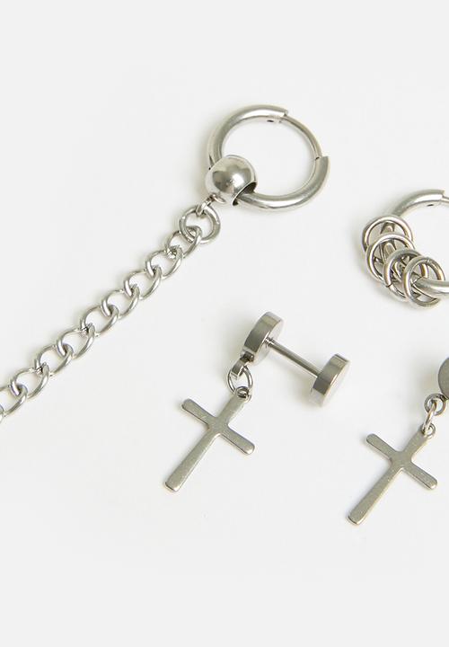 Superbalist - Steve earring pack - silver