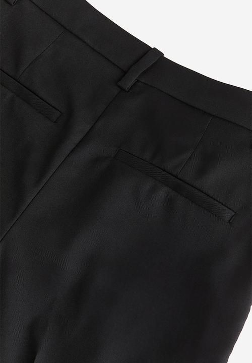 H&M - Tailored trousers - black