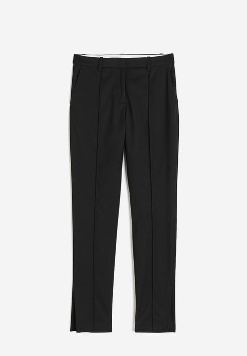 H&M - Tailored trousers - black