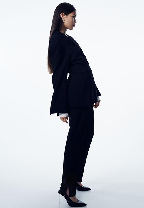 H&M - Tailored trousers - black