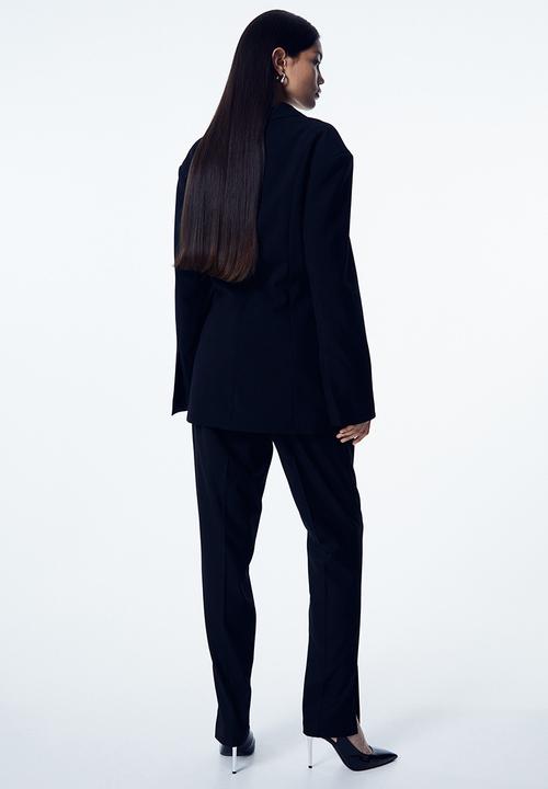 H&M - Tailored trousers - black