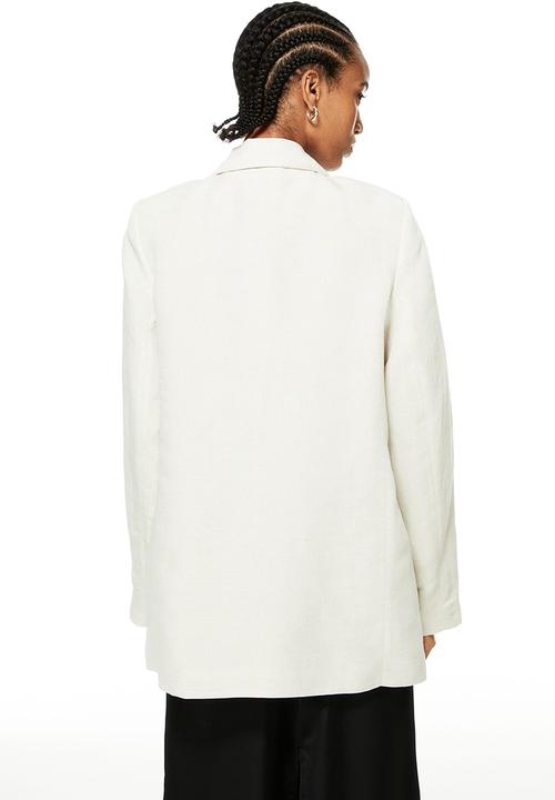H&M - Single-breasted blazer - beige