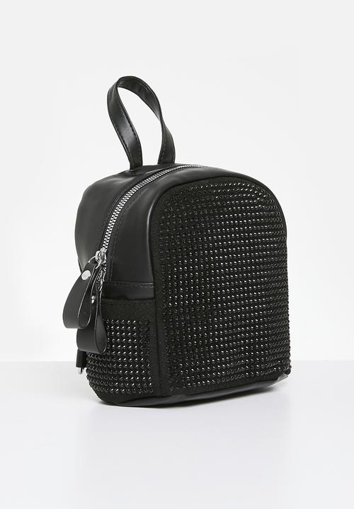 Superbalist - Amber studded backpack - black
