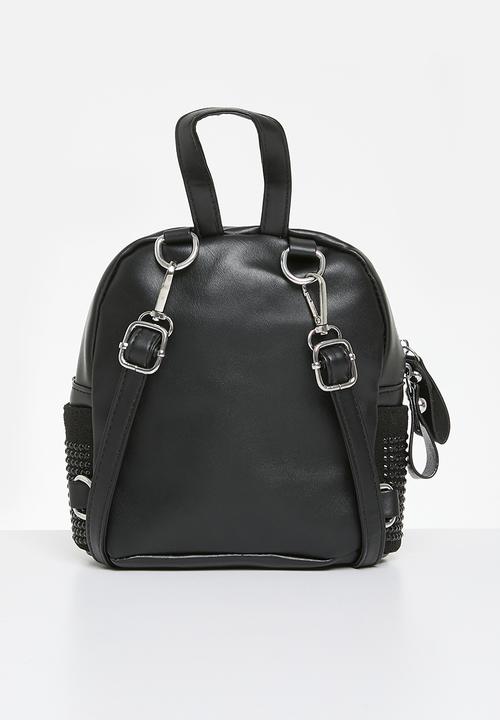 Superbalist - Amber studded backpack - black