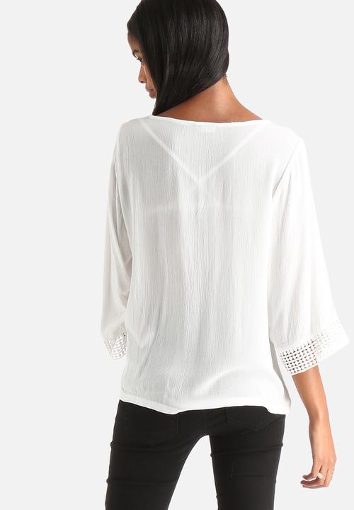 Jacqueline de Yong - Regard 3/4 Lace Top