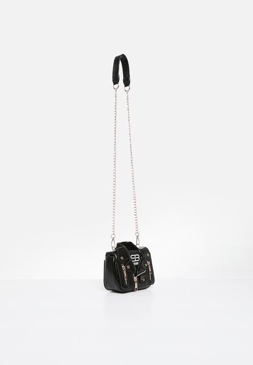 SISSY BOY - Jacket bag - snake - black 