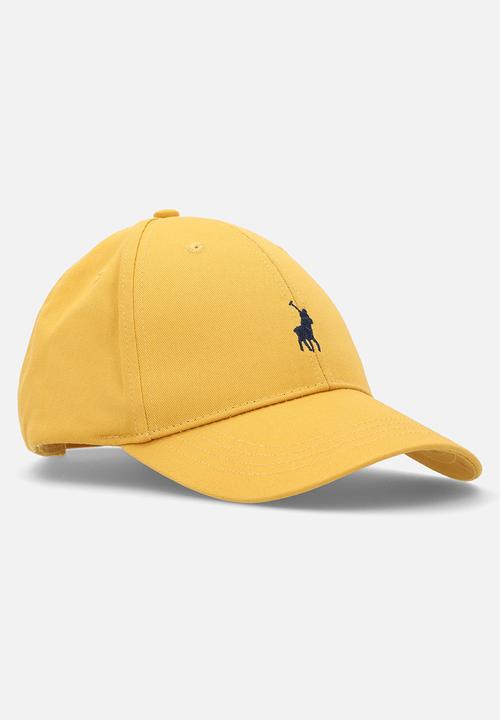 POLO - 6 panel peak classic - mustard