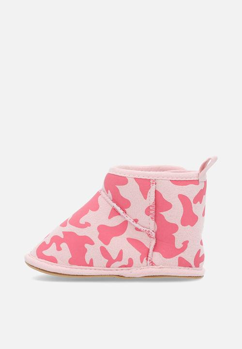 Pop Candy - Printed booties - pink