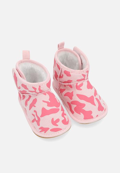 Pop Candy - Printed booties - pink