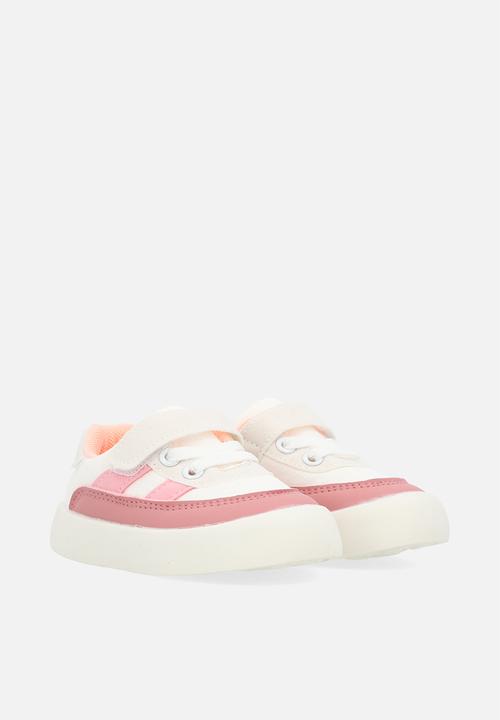 Pop Candy - Lace/velcro strap sneakers - pink