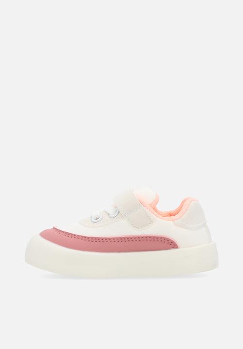 Pop Candy - Lace/velcro strap sneakers - pink