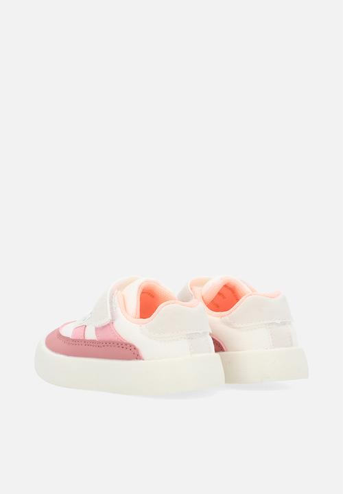 Pop Candy - Lace/velcro strap sneakers - pink