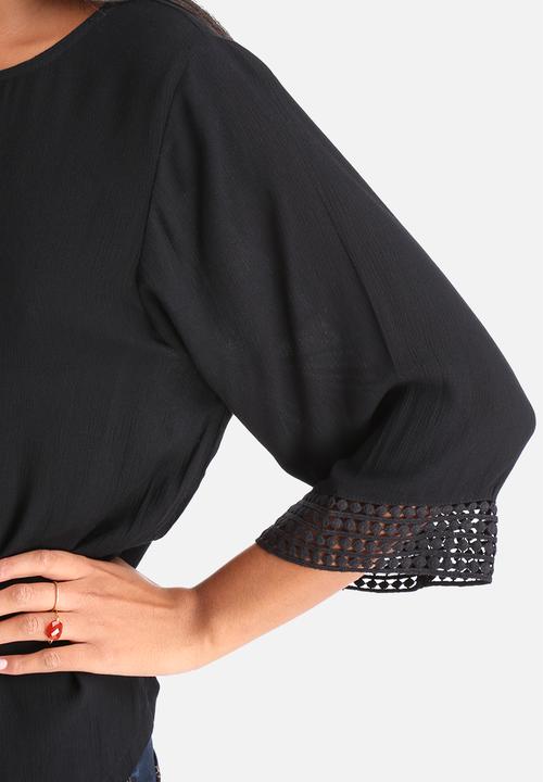Jacqueline de Yong - Regard 3/4 Lace Top
