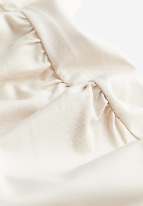 H&M - Mama jersey dress - white