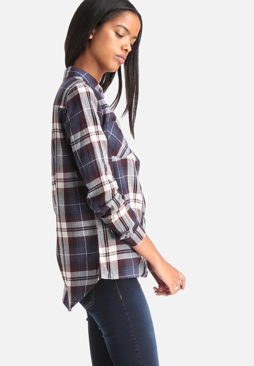 Jacqueline de Yong - Me Check Shirt
