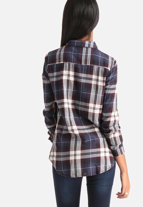 Jacqueline de Yong - Me Check Shirt