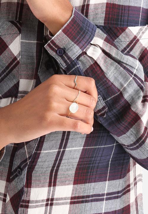 Jacqueline de Yong - Me Check Shirt