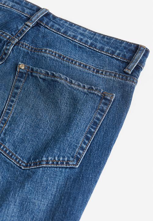H&M - Bootcut high jeans - denim blue 